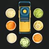 Vegetable Grater ABS and Stainless Steel Vegetable Cutter with Incisive