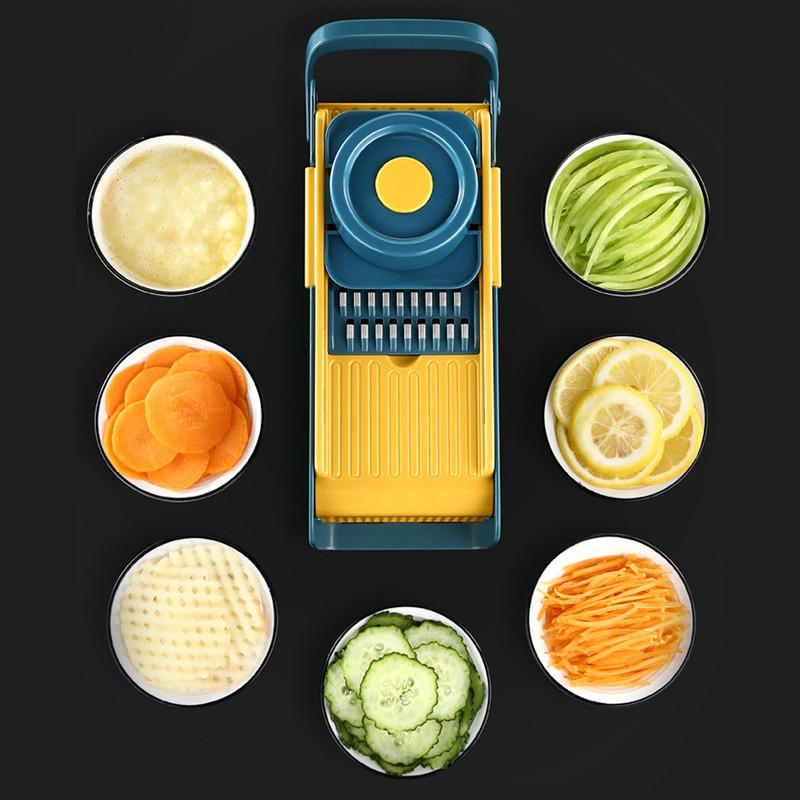 Vegetable Grater ABS and Stainless Steel Vegetable Cutter with Incisive