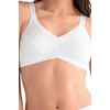 Amoena womens Rita Wire-free With Coolmaxa Pockets Bra, White, 44-46