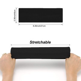 FACATH 8 Pack Headbands for Women, Elastic Soft Fabric Non-Slip Premium Stretchy Sport Head Bands, Hair Accessories Wear for Yoga, Spa, Workout, Running or Travel