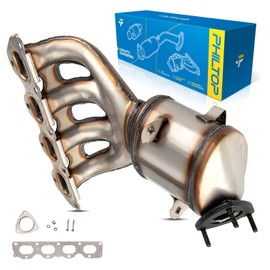 PHILTOP High Flow Catalytic Converter Fit for 11-15 Cruze 1.8L，2012-2017 Sonic 1.8L，2016 Cruze Limited 1.8L，08 Astra 1.8L Direct-Fit Stainless Steel Catalytic Converter OE 16657
