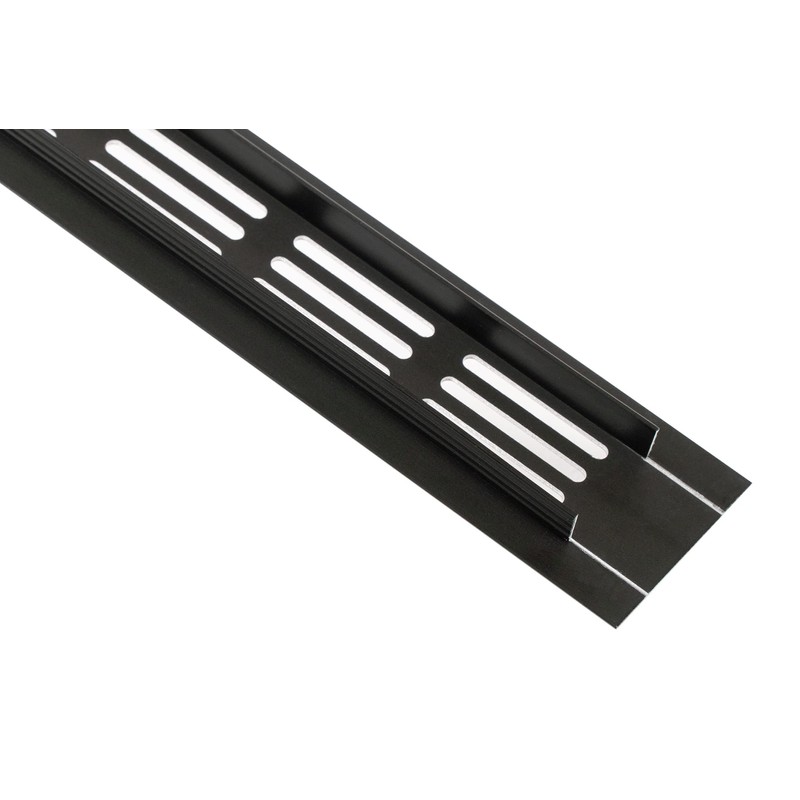 Steinberg14 Aluminum 300x40 mm Vent Grill/Cover - Dark Brown 12x2