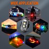 MNJ Motor Wireless LED Strobe Lights Remote Control, 8 Colors
