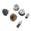 6 Pcs Drill Wire Brush Multi Functional Wire Cup Brush