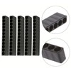 10pcs 12 Holes Screwdriver Bit Holder Drill Head Storage Case