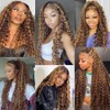Dokksiiia Brown Ombre Human Hair Bundles P4/27 - Piano Color