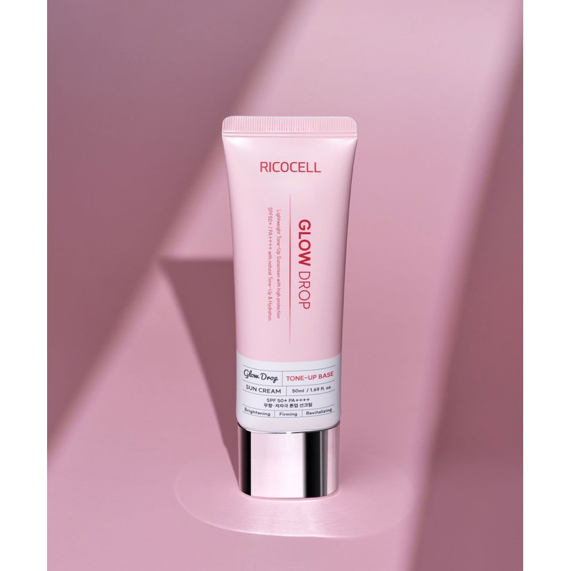 Ricocell Recosel Recosel Glow Drop Tone-Up Base Sunscreen 50ML 1