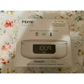 iHome POWER UVC PRO 360° UV-C Sanitizer with Bluetooth Speaker