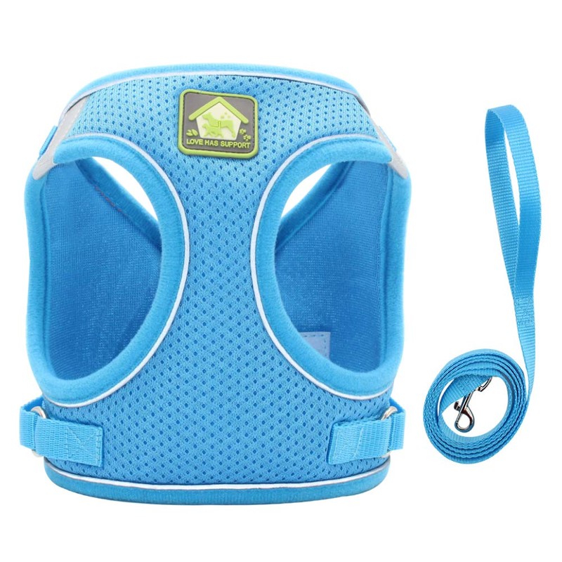 FEimaX Dog Harness and Leash Set, No-Pull Breathable Soft Mesh