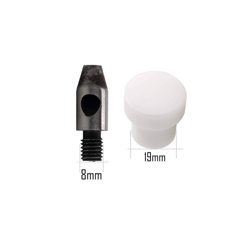 Weddecor Hole Cutting Punch Tool for Multiple Layers, Plastic Base