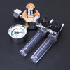Argon Pressure Regulator Zinc Alloy Double Tube Female Thread G5/8in