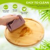 Mumufy 6 Pcs Lazy Susan Organizer Lazy Susan Turntable Organizer