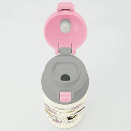 Skater SDPC4 Mug Bottle, 12.2 fl oz (360 ml), Heat and Cold Retention, Stainless Steel, Jiji Elegance, Kiki's Delivery Service, Ghibli