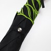 Nifty Colors 2410BK Folding Umbrella, Blackout Scala Embroidery Mini