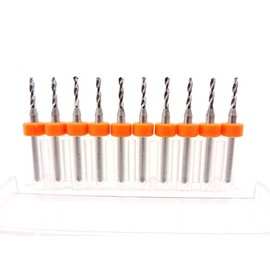 1.1mm to 2.2mm Versatile Tungsten Micro Drill Bits Japanese Made for CNC PCB Dremel Installation, Toy Making, Model Cars Trucks Planes Boats, Arts & Crafts, Woodworking More... (1.8mm)