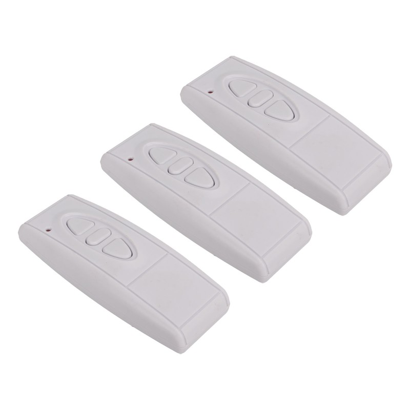 3PCS 433Mhz Garage Door Wireless Button Switch Garage Door Remote