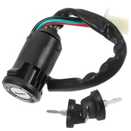 CHILDWEET 1 Set Motorcycle Ignition Switch Key Replacement for ATV and Motorbike Durable and Enhanced Ignition Efficiency Easy Installation Compatibility