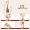 85 Pcs Boho Table Runner Set, Cheesecloth Table Runner, Round