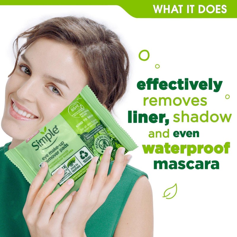 2 PACKS =60 Pads of Simple Kind to Eyes Eye