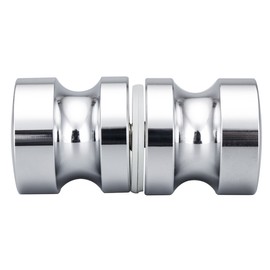 Aluminium Alloy Double Knob Door Handle Shower Door Handle Shower Door Handle Fittings Door Knob Cabinet Handle Shower Door Knob