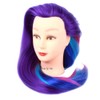 Mannequin Head Manikin Hairdresser Training Head Cosmetology Doll Head (Table
