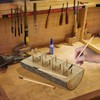 50 Pack Sanding Sticks, Matchsticks Sanding Sticks for Plastic Models,