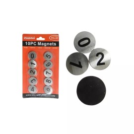 Familymaid 10pc Numbers Educational Magnets Memos Notes Holds Dercoration