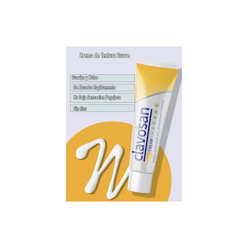 Clavosan (mejor Que Keramin) Crema Para Hongos En Los Pies
