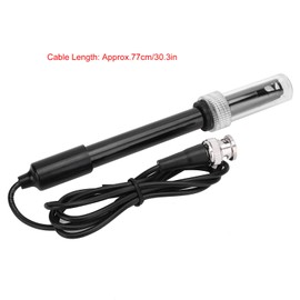 PH Probe, 0-14PH PH Professional Industrial Sensor Probe for Monitoring Detection Detection