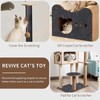 Cat Scratch Furniture Protector Mat DIY Cat Scratch Pad Self-Adhesive,