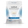 Method Power Dish Dishwasher Soap Packs, Free + Clear, 20