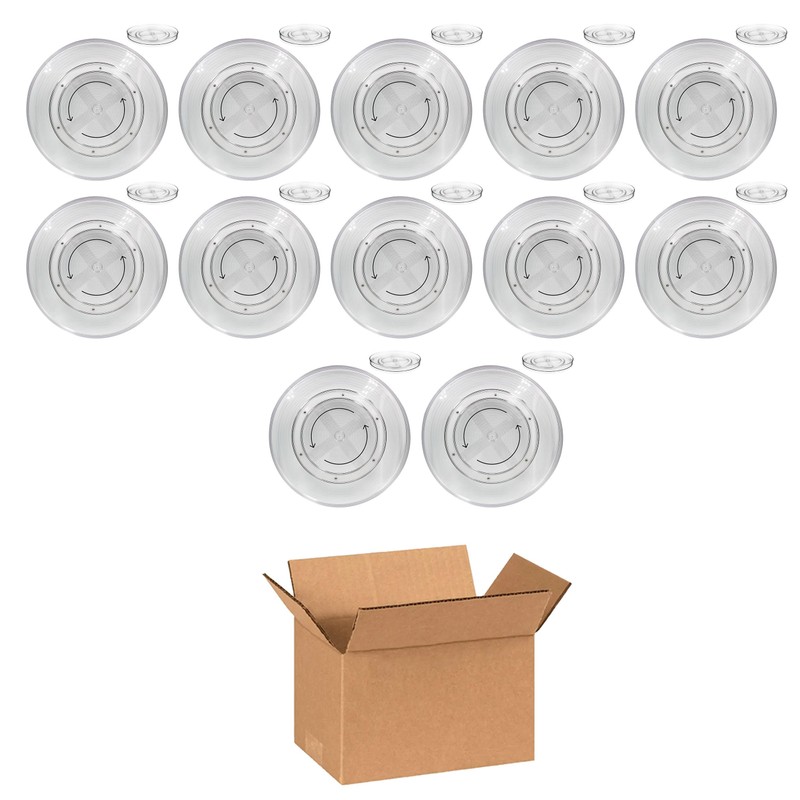 Case of 12 – Lazy Susan Turntable Organizer – FlexStor