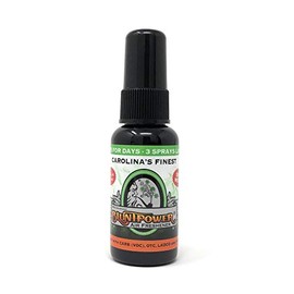 BluntPower (Carolina Finest, 1 Pack) Concentrated Air Freshener for Room and Car Spray - Oil-Based Diffuser Spray Bottle - Long-Lasting Bathroom Spray, Car Freshener, & Odor Eliminator Spray