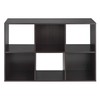 Whitmor 6 Cube Organizer, Espresso