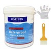 Waterproof Glue,Invisible Agent,Strong Waterproof Transparent Sealant,for Bathroom, Kitchen, Garden, Roofs,