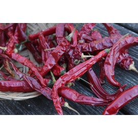 100 USDA Certified Organic Sichuan Chili Pepper Seeds, Er Jing Tiao, Product of the USA, Non GMO, 二荆条辣椒