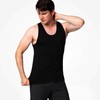 HYCOPROT Men's Athletic Compression Shirt Sleeveless Muscle Dry Fit Workout