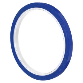 uxcell 1 Roll Blue 0.2" x 36 Yards PET Film Whiteboard Tape Pinstripe Tape High Temperature Heat Resistant Tape Transformer Motor Wire 5S Positioning Logo 6mm x 33m