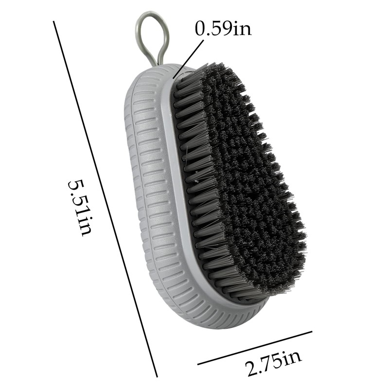 2Pcs Heavy Duty Fingernail Scrub Brush, Nail Brush for Cleaning