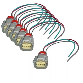 ISUMO 6 x Ignition Coil Electrical Connector Fits Ford 2011-2023 Lincoln V6 3.5L