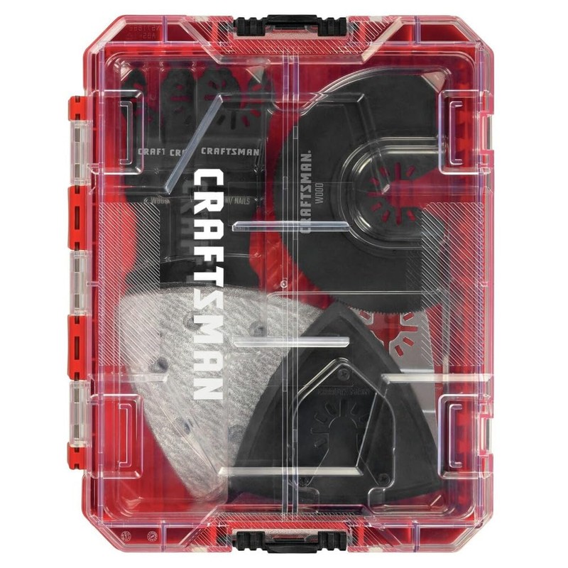 CRAFTSMAN General Purpose Oscillating Tool Set with Case, 16 Pcs