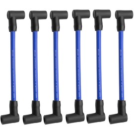 6 Pcs Spark Plug Wire 6" High Performance Premium Marine Replacement for Evinrude OMC Johnson Spark Plug Wire Leads Set Sierra Boating Accessories Replace 18-8816-1 ZF478V