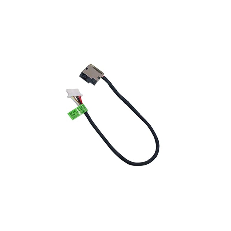 Fleshy Leaf DC Power Jack Harness Cable Replacement for HP
