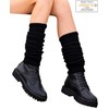 TODO Women's Warm Leg Warmers with Wool - Soft, Flexible,