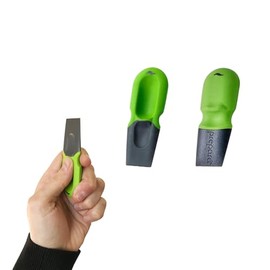 Prepara Raspador de pulgar, juego de 2, verde/gris