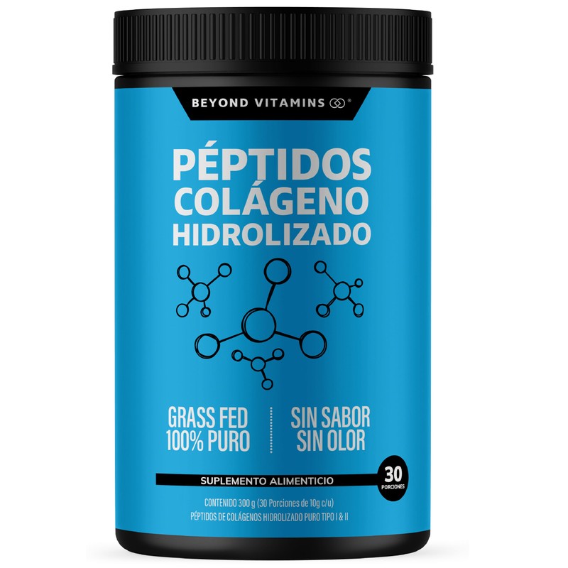 Péptidos Colágeno Hidrolizado Tipo I III Beyond Vitamins (300 gram)