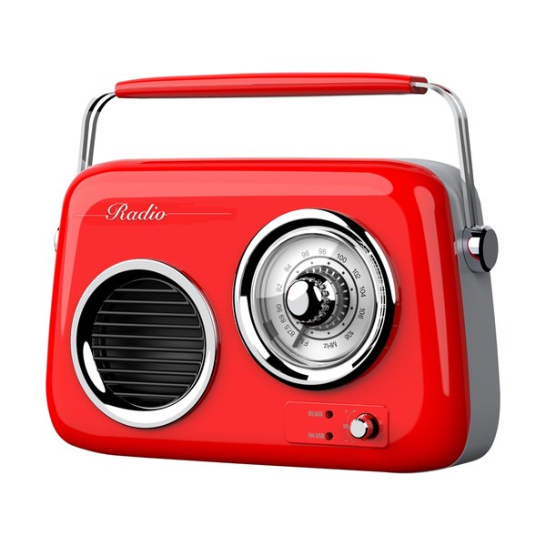 Select Sound Radio Análogo FM Recargable, Bluetooth BT-1010, Radio Clasico