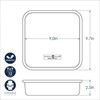 Nordic Ware Brilliant Antihaftbeschichtete Aluminium-Pfanne, 22,9 cm