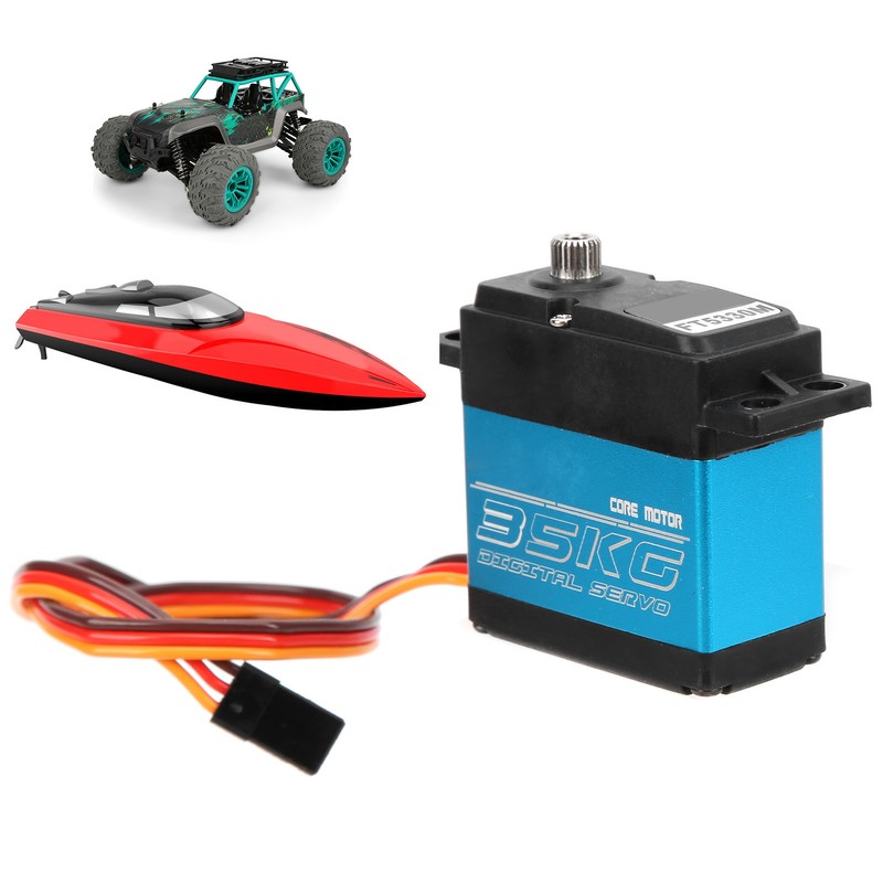 FT5330M 35KG Metal Gear Waterproof Servo High Torque RC Servo