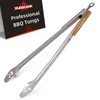 XUDAKAIXIN Fire Pit Tongs 32-inch Super Long for Loading Wood,BBQ